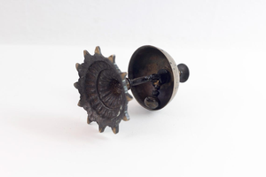 Antique <b>Brass</b> Table Service <b>Bell</b> Ornamental Push Call <b>Bell</b> Vintage Hotel Reception Counter <b>Bell</b> Restaurant Desk Decor - Product Image 3