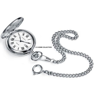 Reloj de Bolsillo de Plata con Grabado Simple, Precio Económico de Fábrica, a un Precio Impresionante - Product Image 6