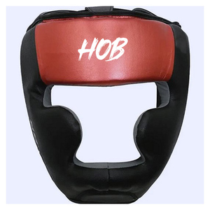 หมวกกันกระแทกสำหรับชกมวย PU แบบขายส่ง OEM ป้องกันศีรษะเต็มใบ สำหรับเทควันโด สีขาว - Product Image 2