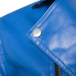 Chaqueta de invierno para uso diario, ropa exterior de cuero genuino, moda masculina, estilo urbano de invierno, chaqueta de cuero para hombre - Product Image 3