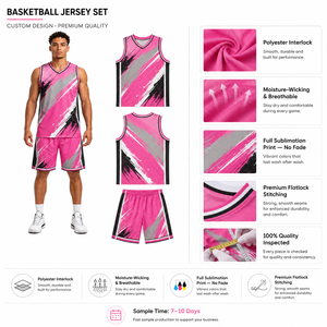 Shorts de basket-ball unisexes en gros, uniformes respirants, écologiques, à séchage rapide, en maille, sans manches, vêtements de sport personnalisés pour équipe - Product Image 5