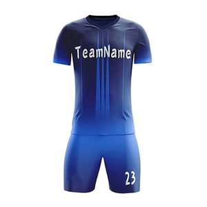Uniformes de Fútbol Personalizados de Primera Calidad, Pantalones Cortos Deportivos, Camisetas de Fútbol Transpirables con Estampado por Sublimación para Hombre - Product Image 2