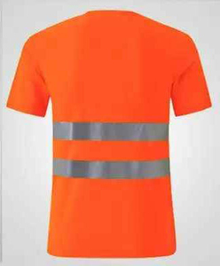 Chemise réfléchissante personnalisée, vêtements de travail haute visibilité pour la construction, la route, l'industrie, le travail en extérieur, tissu durable et respirant - Product Image 2