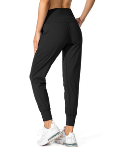 กางเกงโยคะผู้หญิงเอวกลาง-สูง ผ้าสแปนเด็กซ์/ไนลอน มีกระเป๋า น้ำหนักเบา ระบายอากาศได้ดี ทรงหลวม เหมาะสำหรับออกกำลังกายและเล่นกีฬา - Product Image 2