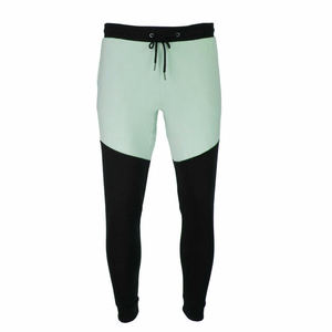 Survêtement zippé à capuche pour homme, couleur unie avec blocs de couleur, manches longues, décontracté, respirant, léger, coupe ample, pour l'automne, 2-en-1 - Product Image 2