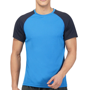T-shirt de sport moderne et actif pour homme, couleur unie, haute qualité, respirant, prêt pour l'hiver, texture confortable, mélange de polyester - Product Image 1