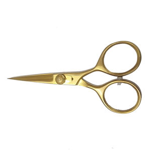 Tijeras de Cocina Doradas para Restaurante, Ajustables con Tornillo, Ultra Afiladas, de Acero Inoxidable, Multiusos, para el Hogar, con Mango Grueso de 12.5 cm - Product Image 2