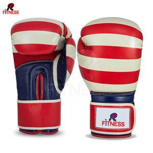 Guantes de Boxeo de Cuero Genuino con Bandera Personalizada, Cierre de Gancho y Bucle, Antideslizantes, para Adultos, Estilo Irlandés, Mexicano, Italiano, Filipino, Estadounidense - Product Image 6