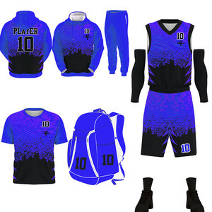 Maillots d'équipe et shorts sublimés, ensembles d'uniformes de basket-ball fabriqués au Pakistan, en vente en ligne - Product Image 1
