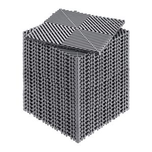 Tappetino Modulare Drenante 3,6x3,6m, 24 Pezzi, Antiscivolo, Grigio, in PP, Tappeti a Incastro, Pavimentazione in Plastica - Product Image 1