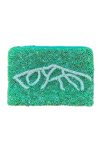 Monedero de mariposa hecho a mano con cuentas, colorido, bordado con cuentas de semillas, con cremallera, pequeño, India y GirlColor F - Product Image 6