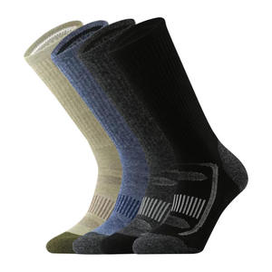Calcetines Deportivos de Lana Merino para Adultos con Logotipo Personalizado, Calcetines de Longitud Media para Exteriores que Absorben la Humedad y Mantienen el Calor - Product Image 6