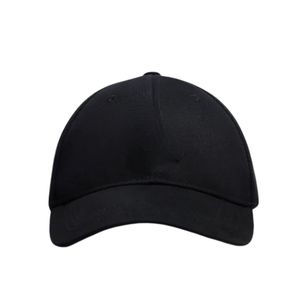 Casquette de baseball noire pour homme, couleur unie, visière incurvée, sangle réglable, chapeau de sport décontracté, broderie de logo personnalisée, vente en gros OEM - Product Image 2