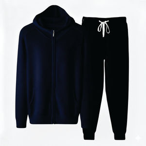 Survêtements de sport chauds pour hommes 100% coton, nouveau design du Pakistan, collection hiver grande taille avec fermeture éclair intégrale - Product Image 5