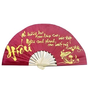 Foldable bamboo fans <b>for</b> <b>wedding</b> favor & souvenir cheapest cost traditional style silk hand held fan - Product Image 1