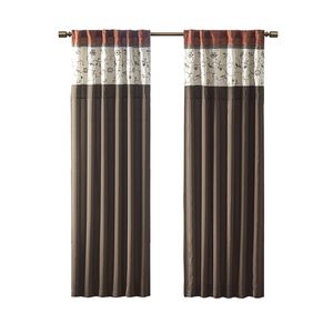 Embroidered Curtain <b>Panel</b> for Enhanced Decorative Touch Elegant Valances for <b>Window</b> Decor - Product Image 6