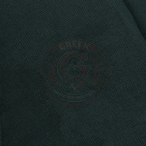 Cardigan en tricot vert foncé pour homme, manches longues, bordure contrastée, couleur unie, fermeture boutonnée, pull pour homme. - Product Image 5