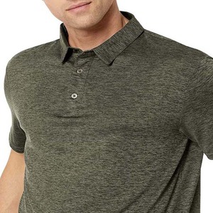 Camisetas de Golf Lisas de Alta Calidad al por Mayor, Personalizadas con Logotipo Bordado, Unisex, Tejidas, Transpirables, Casuales de Negocios para Hombre - Product Image 2