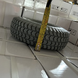 Neumático sólido Cheng Shin 3.00-4 260X85 10X3, antipinchazos, de poliuretano, color gris, para scooters de movilidad Pride Drive, Invacare, sillas de ruedas eléctricas y carritos. - Product Image 6