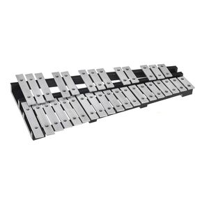 Kit Professionale di Xilofono Glockenspiel a 30 Note con Strumenti a Percussione, Bacchette e Bastoncini per Tamburo, Strumenti Musicali Giocattolo - Product Image 1