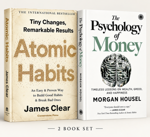 Fiction Atomic Habits & the Psychology of Money, Juego de 2 Libros en Formato Paperback para Niños (Suministro al por Mayor) - Product Image 2