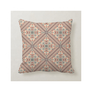 Boho Chic sostenible secado rápido 100% algodón bordado rústico hecho a mano suave sensación 18x18 pulgadas OEM ODM servicio al por mayor cojín - Product Image 6