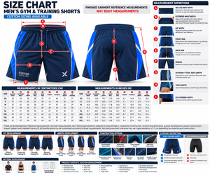 Shorts de sport pour hommes avec poches - Bleu marine, gris, rouge, noir et six autres couleurs - Fabricant de vêtements de sport et d'articles de plein air - Product Image 6