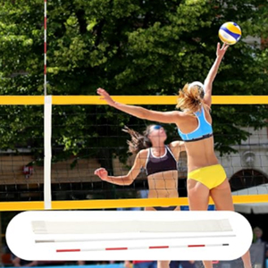 High Quality Fiberglass Volleyball <b>Net</b> Poles - Durable & Flexible FRP Poles for Sports Court - Product Image 5