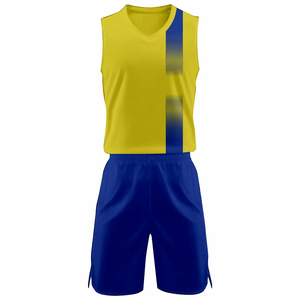 Conjunto de Uniforme de Baloncesto Sublimado Personalizado para Hombres y Jóvenes, Camisetas y Pantalones Cortos de Entrenamiento de Equipo de Tela de Malla Transpirable, Alta Calidad - Product Image 3