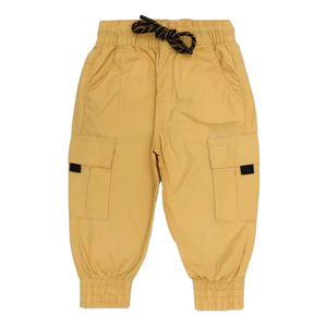 Pantalons cargo pour enfants, coupe décontractée, style utilitaire, design jogger, coton, motif 3D, haute qualité, service OEM, couleurs personnalisées - Product Image 5