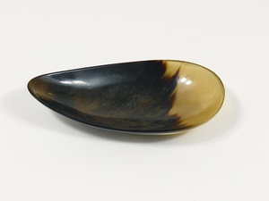 Cuenco Ovalado Premium de Cuerno Natural, Diseño Artesanal, Cuenco Decorativo para Servir y para Ensaladas, para Decoración del Hogar y Exhibición en Mesa - Product Image 5