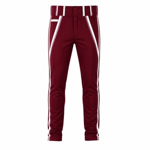 Nouveau pantalon de baseball à bas ouvert pour hommes et jeunes, taille élastique double tricot, logo personnalisé, vente en gros, OEM, commande en gros, directement de l'usine - Product Image 2