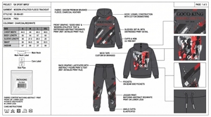 Conjunto de chándal personalizado para hombre, sudadera con capucha, pantalones deportivos, 100% algodón, ropa deportiva, ropa de calle, conjunto de dos piezas, sudadera con capucha de forro polar - Product Image 6