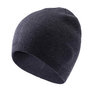 หมวกบีนนี่ไซส์ใหญ่สำหรับผู้ชาย หมวกไหมพรมสำหรับฤดูหนาว กิจกรรมกลางแจ้ง ขี่จักรยาน เล่นกีฬา เล่นสกี หมวกบอมเบอร์แบบบาง หมวกฮิปฮอป - Product Image 2