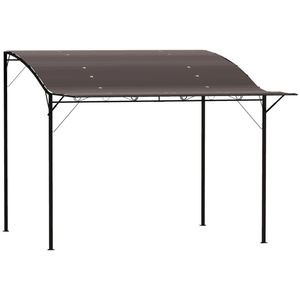 Pergola Marrone per Terrazza Esterna, Elegante Tettoia e Gazebo da Giardino - Product Image 5