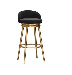 Set Of 2 <b>Black</b> Seat Cover Ottoman <b>Chair</b> With Back Rest For Livingroom Wedding Sitting Decorative Use Ottoman <b>Chair</b> Lightweight - Product Image 3