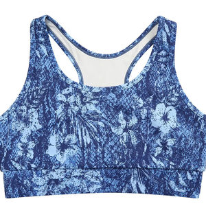 Sujetador deportivo OEM al por mayor para mujer, talla grande, sin costuras, ajustable, con logo frontal, de alto soporte, transpirable, para yoga - Product Image 4