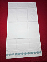 Meilleur prix, draps, oreillers et couvertures brodés à la main, personnalisables en couleur et en taille, motif floral, pour la décoration de la maison, grand format