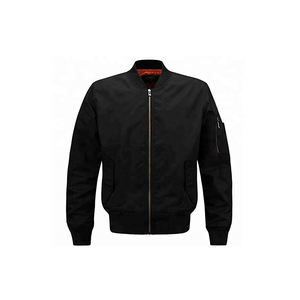 Chaqueta Bomber Clásica para Hombre – Prenda Exterior Ligera con Cierre Frontal Estilo MA-1 - Product Image 4