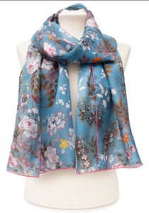 Summer Silk <b>Chiffon</b> <b>Scarf</b> Hijab Custom Logo Design Women Long stylish Luxury Latest Designer Lightweight Handmade <b>Scarves</b> - Product Image 2