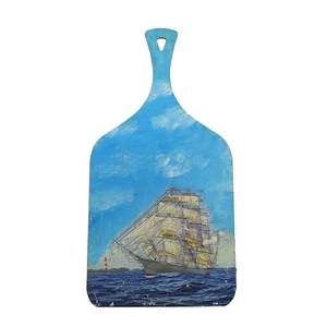 Tabla de Quesos de Resina y Madera Pulida a Mano, Diseño del Fabricante, Tabla de Cortar para Uso en la Cocina - Product Image 3