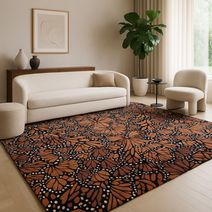 Alfombras de Lujo de Alta Calidad para Hoteles, Alfombras Abstractas de Lana de Nueva Zelanda y Seda, Alfombras Grandes para Sala de Estar y Vestíbulo - Product Image 5