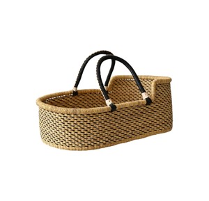 Export modern open-weave lattice high <b>wall</b> seagrass changing <b>basket</b> including rattan changing kid <b>basket</b> with straps - Product Image 1