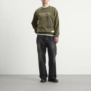 Personalized Screen Printed Men's Sweatshirt <b>Custom</b> Long Sleeve Streetwear OEM Casual Wear <b>Custom</b> Design Apparel Top Clothing - Product Image 6