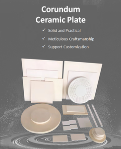 180x180mm plaque en céramique d'alumine de qualité industrielle doublure en corindon résistant aux chocs thermiques cyclisme à température extrême - Product Image 5