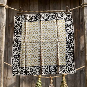 Bandana en coton personnalisé, imprimé cachemire, foulard de mode, bandana carré en coton doux pour femmes et hommes, vente en gros - Product Image 6