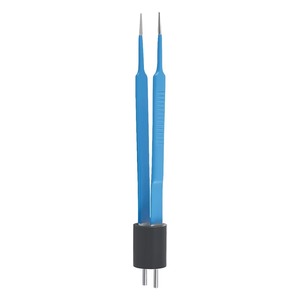 Pinza Bipolar Oftálmica McPherson de Acero Inoxidable Reutilizable, Instrumento Quirúrgico Eléctrico General, en Oferta - Product Image 1