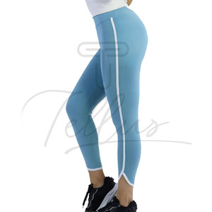 Pantalones de yoga de cintura alta para mujer, venta al por mayor de fábrica, ropa deportiva, leggings de gimnasio con estampado personalizado, control de abdomen, leggings de talla grande para mujer - Product Image 2