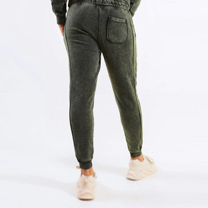 Pantalon large délavé style décontracté dernière mode, poids moyen, fabriqué en usine, 100 % toile de coton - Product Image 2