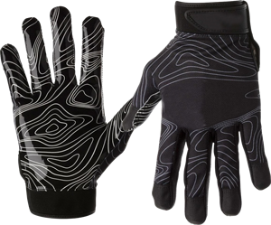 ถุงมือรับบอลอเมริกันฟุตบอล Pro Grip คุณภาพสูง ฝ่ามือเหนียวแน่น สีและโลโก้ปรับแต่งได้ น้ำหนักเบา - Product Image 5